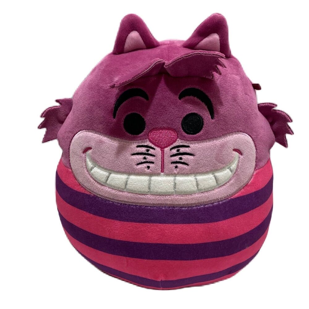 DISNEY Squishmallows Alice In Wonderland Cheshire Cat Plush 8 Inch KellyToy